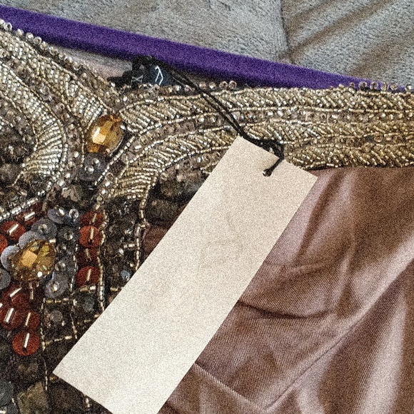 Woman's Sky Brand Sleeveless Dress Jewel Adorned NWT - Picture 3 of 4